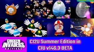 Chicken Invaders Universe (BETA) - CI2U Summer Edition in CIU v146.3 BETA