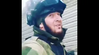 Combat work of the Chechen special forces in Mariupol