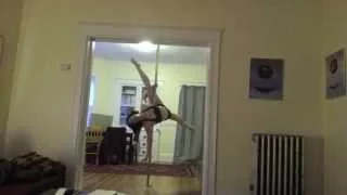 Pole dance practice ("Ta douleur," Camille)