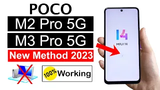 POCO {M2 Pro/M3 Pro} 5G :- FRP Bypass MIUI 14✅ 2023 Latest Security Update (without computer)