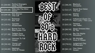 Best of 80's HARD ROCK Playlist