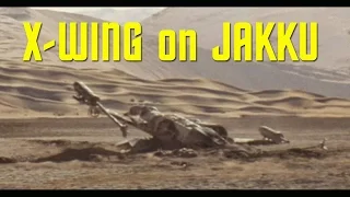 Crashed X-Wing on Jakku 1/72 Part 4 - Final Reveal (by Trevor)