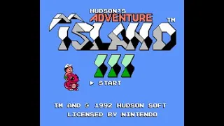 Hudson's Adventure Island 3 Walkthrough alternative way (альтернативный путь) NES, Famicom, Dendy