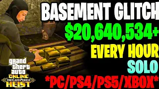 BASEMENT STORAGE AND INSTANT REPLAY GLITCH SOLO CAYO PERICO HEIST PS4/PS5/XBOX/PC