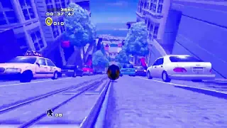 Sonic Adventure 2: Battle (TAS) City Escape speedrun 1:41.72 (skipless)