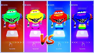 McQueen Green Eater 🆚 McQueen Yellow Eater 🆚 McQueen Red Eater 🆚 McQueen Blue Eater 🆚 ADM🎶 Tiles hop