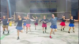 战马排舞 Zhan Ma Line Dance (DJ版）