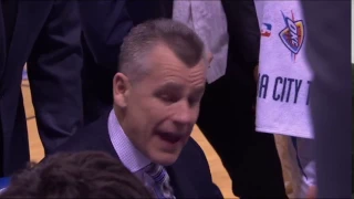 Billy Donovan Urging Team To Start A Comeback 20+ Points Down