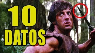 10 COSAS que NO SABÍAS sobre RAMBO