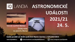Astronomické události 2021/21 + zpracování fotek pro začátečníky