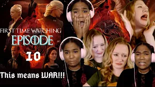 "NOOoooOOO!" FINALE Reaction! First time watching House of the Dragon S1,E10!!!