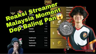 Reaction Streamer Malaysia Bila Dep Baling Pan & Mendapat Chicken Dinner🍗🔥 #EpicMoment #PMPLS4