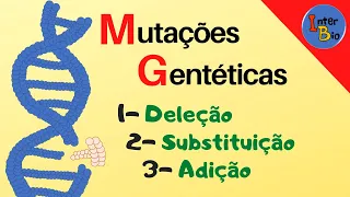 Genética Molecular: Mutações Genéticas - Deleção, Substituição e Adição