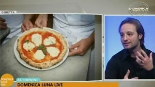 La vera storia della pizza margherita (Angelo Forgione a Domenica Luna Live)