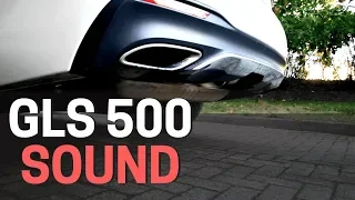 Mercedes GLS 500 X166 ENGINE SOUND