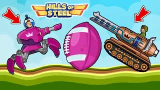 Получил МАМОНТА и ТЕСЛУ в Танках Hills of Steel!!! Новый Ивент Тачдаун на ЭПИК ТАНКАХ!