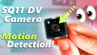 SQ11 Mini DV Camera Motion Detection Tutorial!