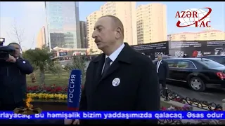 Президент Ильхам Алиев дал интервью корреспонденту телеканала Россия 24