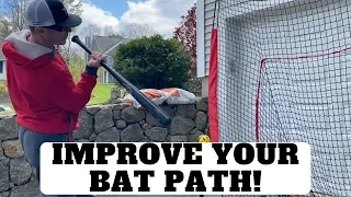 2 Simple Ways To Improve Your Bat Path! [Softball Hitting Tips]