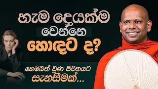 එකම සිදුවීමෙන් හැමෝටම එකම ප්‍රතිඵල ලැබෙනවා ද..?  |  Venerable Welimada Saddaseela Thero