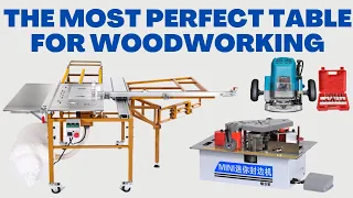 Unleash Your Woodworking Potential with This Multi-Functional Sliding Table Saw Machine