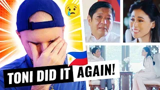 TONI made the PRESIDENT of the PHILIPPINES CRY AGAIN! Bong Bong Marcos Interview | HONEST REACTION