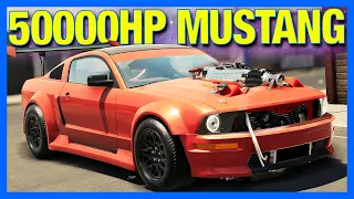 I Built a 50,000 Horsepower Ford Mustang in Car Mechanic Simulator 2021