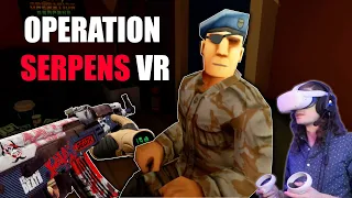 This VR Arcade Shooter is WILD | OPERATION SERPENS VR Gameplay