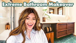 My EXTREME Bathroom Makeover | Start to Finish