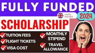 100% FUNDED|CHEVENING SCHOLARSHIP 2024/2025| NO APPLICATION FEES| FULL TUTORIAL
