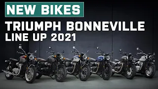 New Triumph Bonneville 2021 Line Up | All you need to know about the Triumph Bonneville 2021 Models