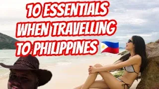 10 Essential Things you need to bring when travelling to Philippines from Western countries in 2024