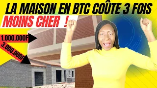 Voila le Secret pour CONSTRUIRE 3 fois MOINS CHER avec le BTC