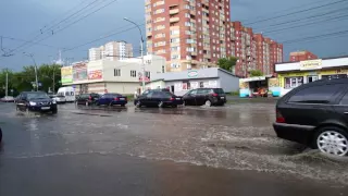 Почти Венеция. Новосибирск после ливня 25 июня 2016 года