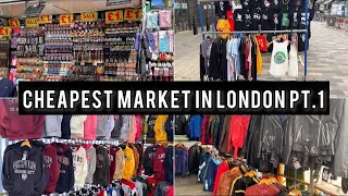 CHEAPEST SHOPS IN LONDON 🇬🇧 | £1 Street Shopping Big Ben UK | Best Offers & Deals