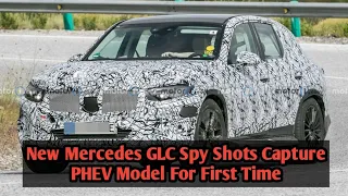 New Mercedes GLC Spy Shots Capture PHEV Model For First Time