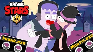 FRANK VS MORTIS FUNNY MOMENTS  - BRAWL STARS ANIMATION