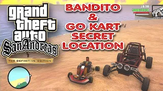 GTA SAN ANDREAS DEFINITIVE EDITION - BANDITO AND GO KART LOCATION