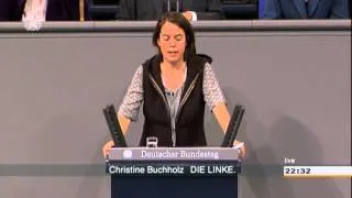 Christine Buchholz, DIE LINKE: UN-Mission Darfur: 1,5 Mrd. für Militär statt für Entwicklung