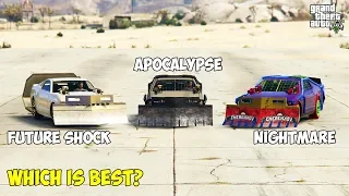 GTA 5 - APOCALYPSE vs FUTURE SHOCK vs NIGHTMARE