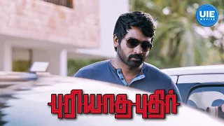 Puriyatha Puthir Movie Scenes | Who's the mysterious messenger ?  | Vijaysethupathi | Gayathrie