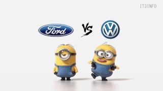 FORD vs VW Minions Style ( Funny )