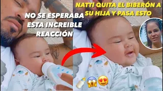 Natti Natasha En Shock Muestra Que Pasa Cuando Le Quita El Biberón A Su Hija Vida Isabelle 🍼😱