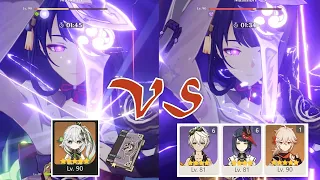 AGGRAVATE VS HYPERCARRY Raiden Shogun Genshin Impact (Updated with Nahida 3.2)