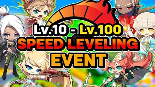 Top 7 Characters to Level to 100 First - New 10 to 100 Leveling Event -  Maplestory New Age