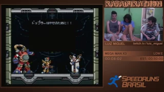 Rapadurathon 1 - Mega Man X3 - Low% por LuizMiguel