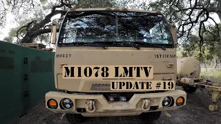 M1078 LMTV - Update #19 Stuck park brake, toolboxes, and wheel change