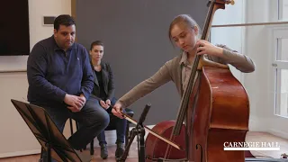 Vienna Philharmonic Bass Master Class with Ödön Rácz: Mozart’s Symphony No. 35 in D Major
