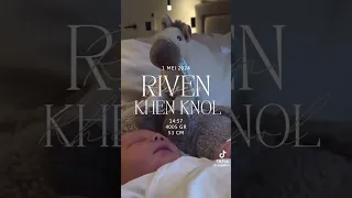 baby enzoknol&Myron Koops 1 mei geboren (Riven Khen Knol)