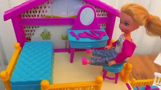 7 Minutes Satisfying with Unboxing 3 Storey Doll House | 5x Speed Up Version | Toys Review | ASMR